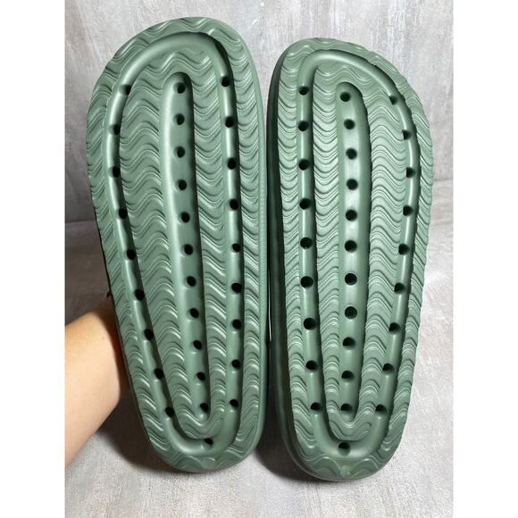 Skechers Foamies Slides Mens 12 Green Arch Fit Podiatrist Certified Arch Support main image 13